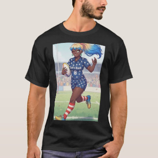 Camiseta de jugadora de rugby