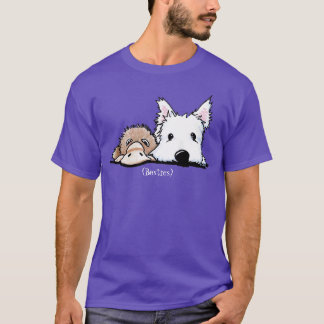 Camiseta de juguetes KiniArt Westie y Platypus