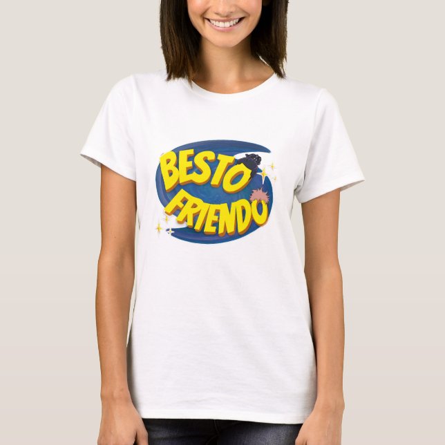Camiseta de Jujutsu Kaisen "BESTO FRIENDO" (Anverso)