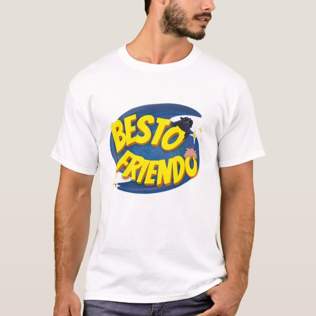 Camiseta de Jujutsu Kaisen "BESTO FRIENDO" (Anverso)