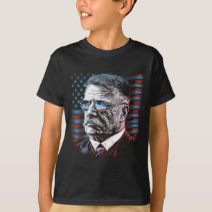 Camiseta De Julio El Presidente Theodore Teddy Roosevelt Am