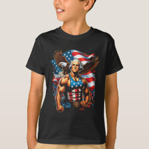 Camiseta De Julio Funny Patriótico George Washington 4 de J