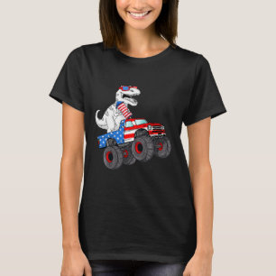 Camiseta De Julio T Rex Dino Trex Dinosaurio Monster Truck