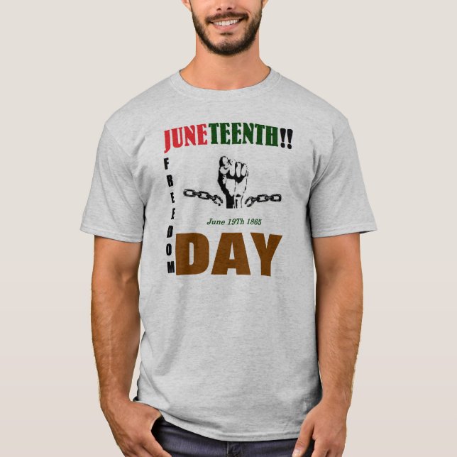 Camiseta de JUNETEENTH (Anverso)