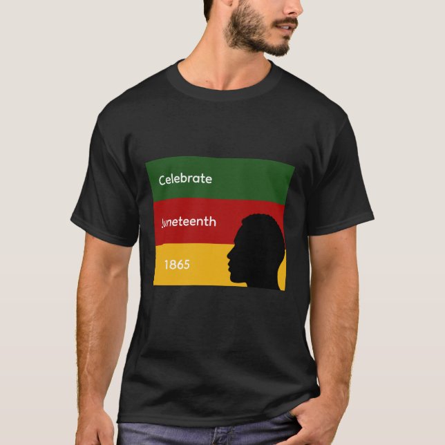 Camiseta de Juneteenth para hombre (Anverso)