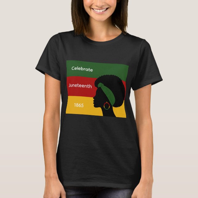 Camiseta de Juneteenth para mujeres (Anverso)