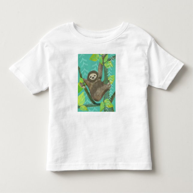 Camiseta de jungle Sloth (Anverso)