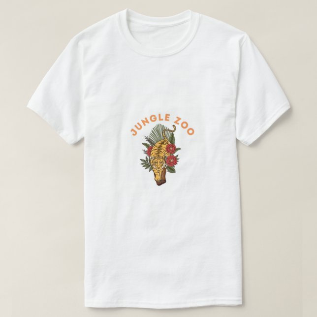 Camiseta de Jungle Zoo (Diseño del anverso)