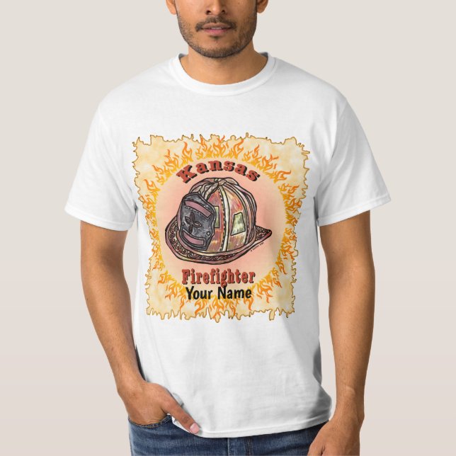 Camiseta de Kansas Firefighter (Anverso)