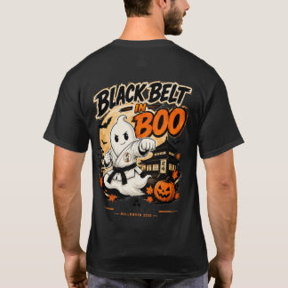 Camiseta de Karate de Halloween de Cinturón Negro
