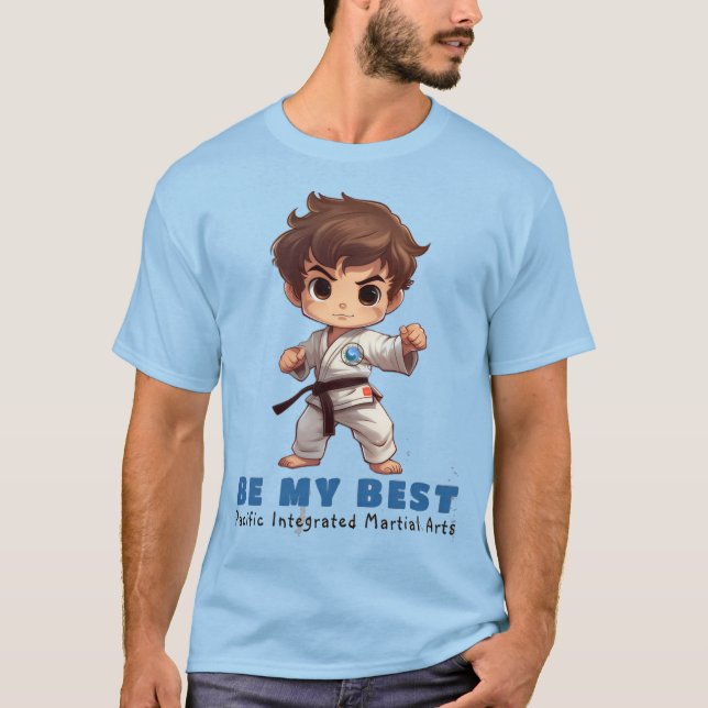 Camiseta de Karate Sé mi mejor (Anverso)
