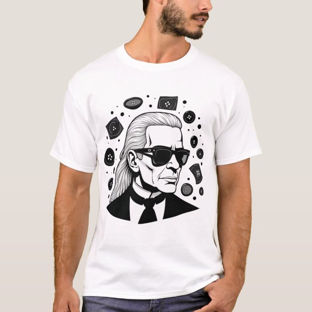 camiseta de karl lagerfeld (Anverso)