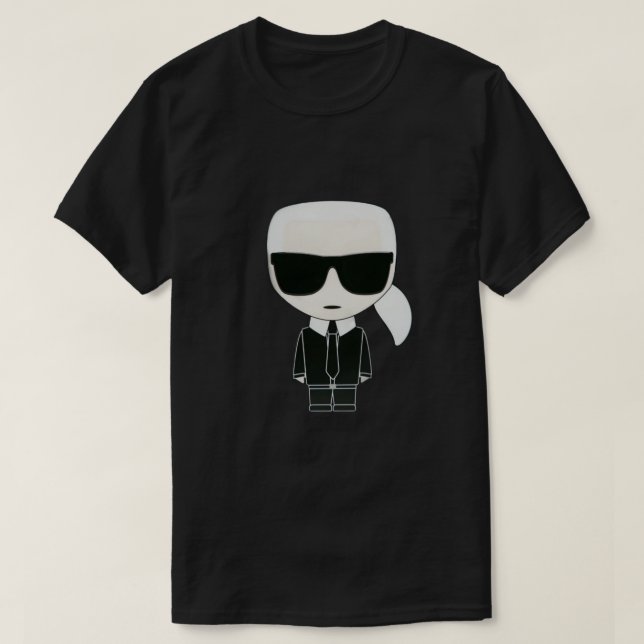 camiseta de karl lagerfeld (Diseño del anverso)