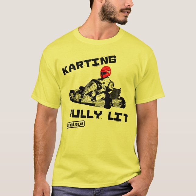 Camiseta De Karting Lit completamente (Anverso)