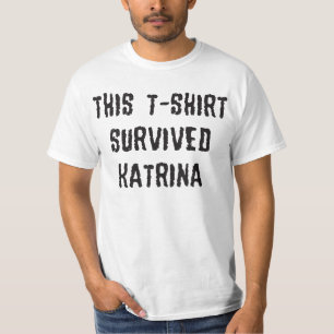 Camiseta de Katrina del huracán