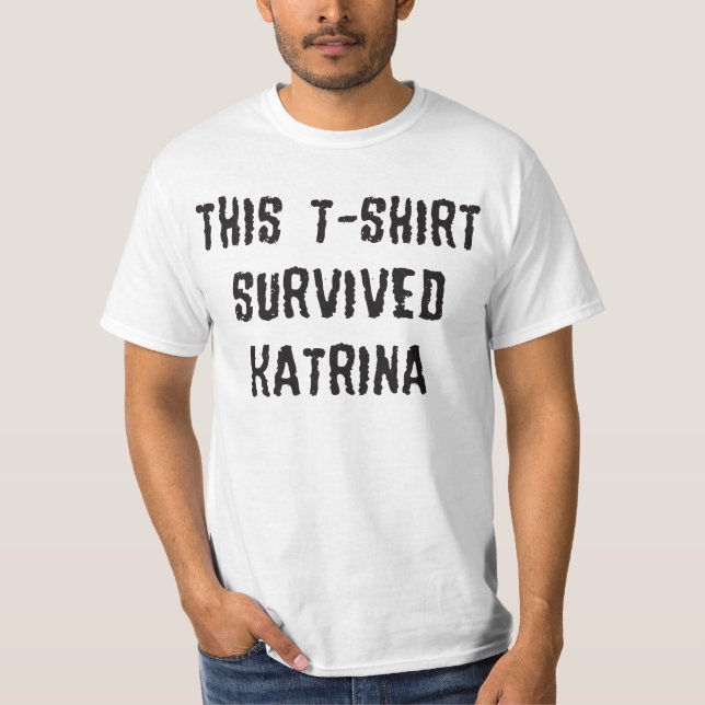 Camiseta de Katrina del huracán (Anverso)