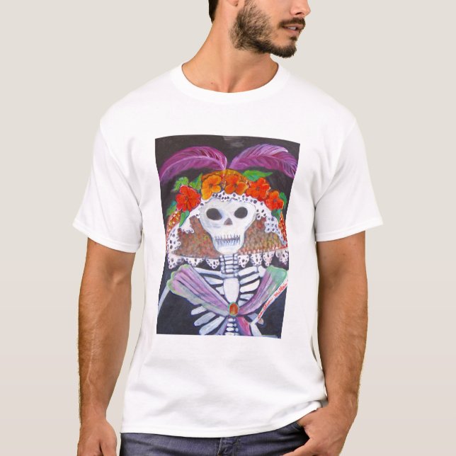 Camiseta de Katrina: Día de los MUERTOS (Anverso)