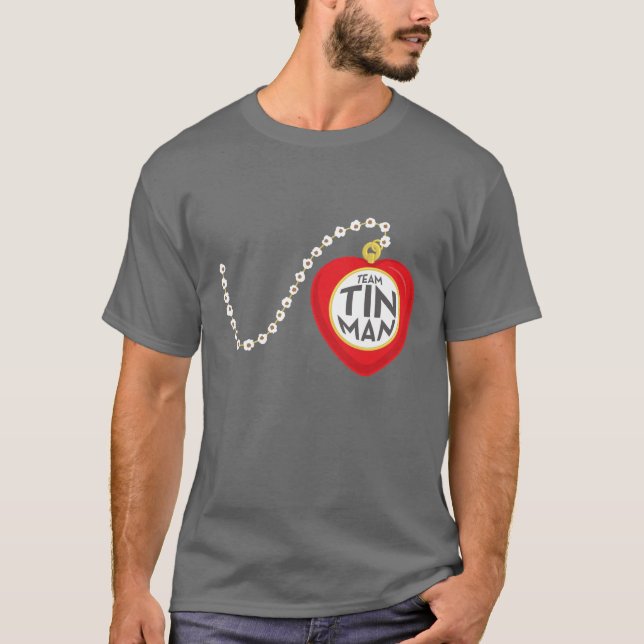 Camiseta de Keith del hombre de la lata del equipo (Anverso)