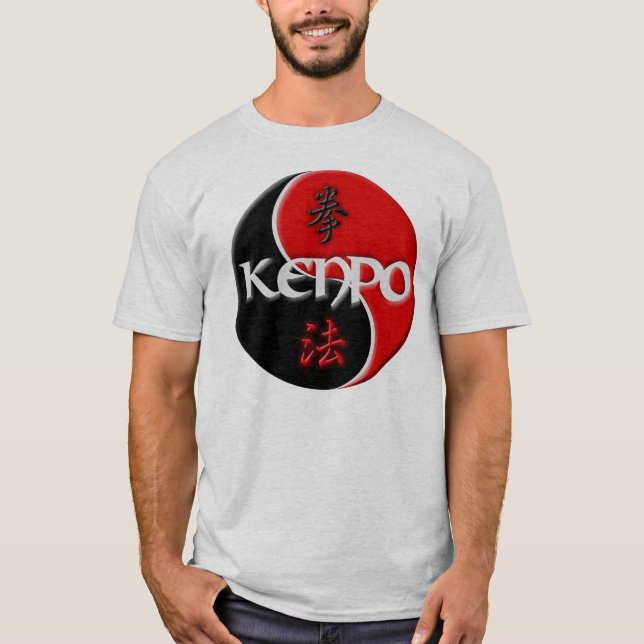 Camiseta de Kenpo Yin Yang (Anverso)