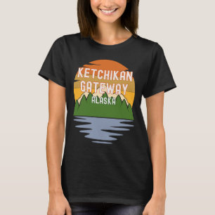 Camiseta De Ketchikan Gateway Borough Alaska Vintage Suns
