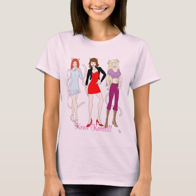 Camiseta de Kewl Kats (Anverso)
