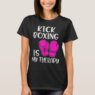 Camiseta de Kickboxing Femenino Es Mi Terapia Dive