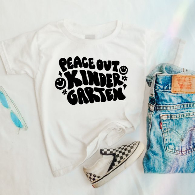 Camiseta de Kids Peace Out Kindergarten (Subido por el creador)
