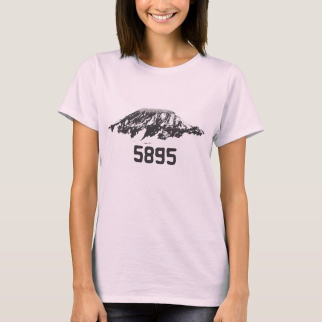Camiseta de Kilimanajaro 5895 (Anverso)