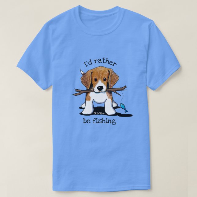 Camiseta de KiniArt Beagle Pup (Diseño del anverso)