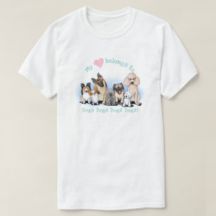 Camiseta de KiniArt Dog Lover