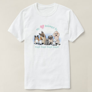 Camiseta de KiniArt Dog Lover