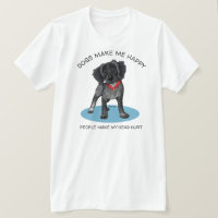 Camiseta de KiniArt Roan Brittany Amante de Perros