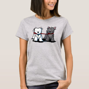 Camiseta de KiniArt Walking Terriers