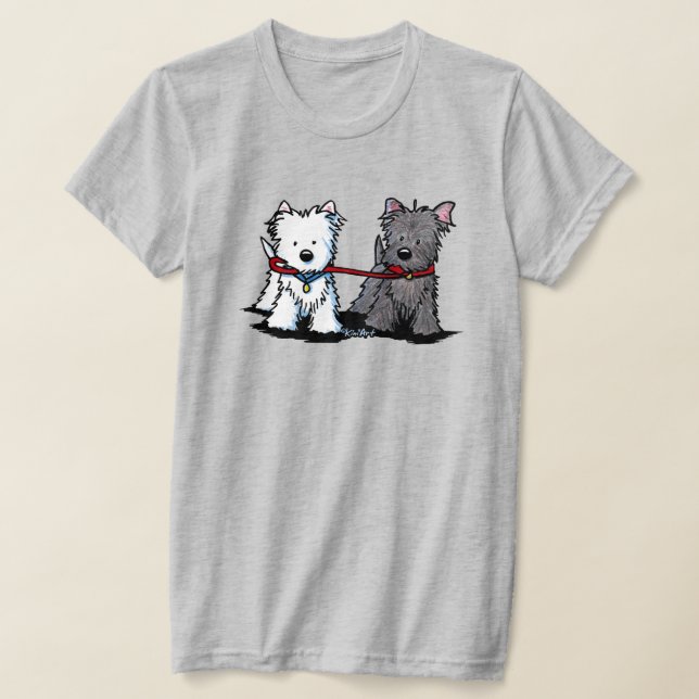Camiseta de KiniArt Walking Terriers (Distribución)