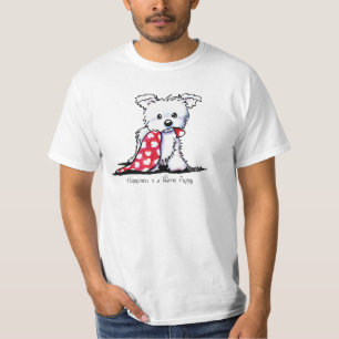 Camiseta de KiniArt Westie Puppy