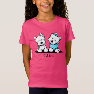 Camiseta de KiniArt Westie Terriers