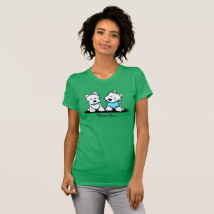 Camiseta de KiniArt Westie Terriers