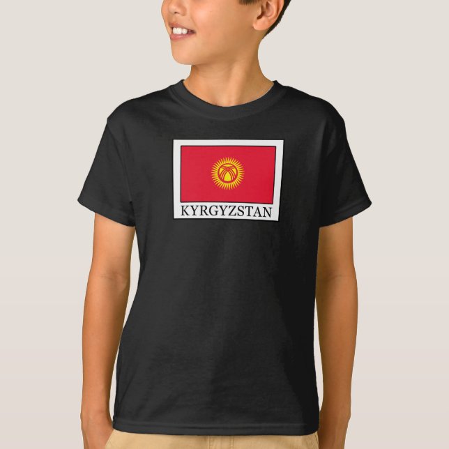 Camiseta de Kirguistán (Anverso)