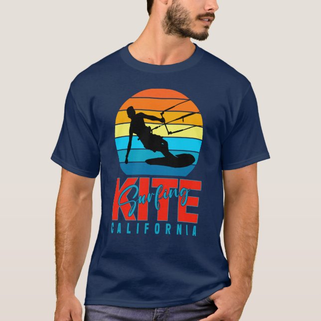 Camiseta de Kitesurfing California (Anverso)