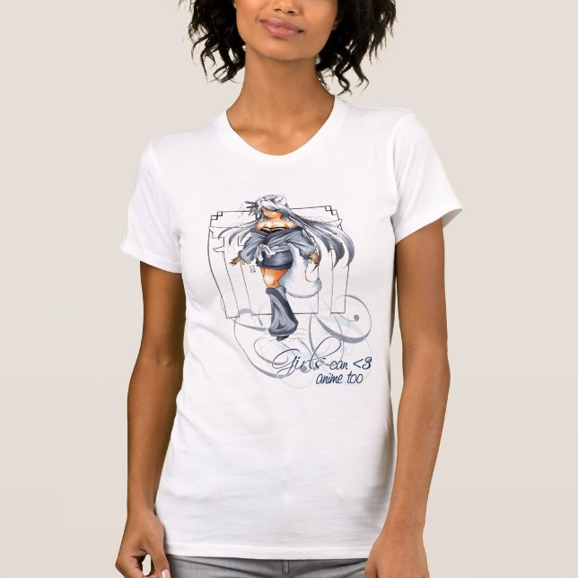 Camiseta de Kitsune de la nieve (Anverso)