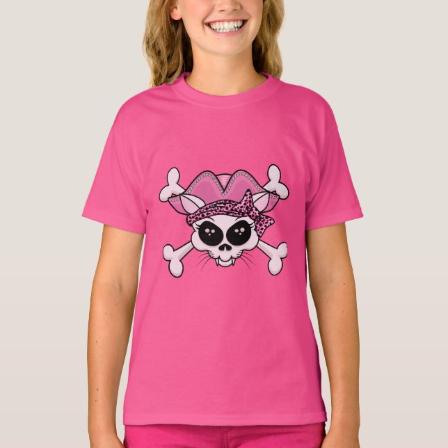 Camiseta de Kitty la linda pirata (Anverso)