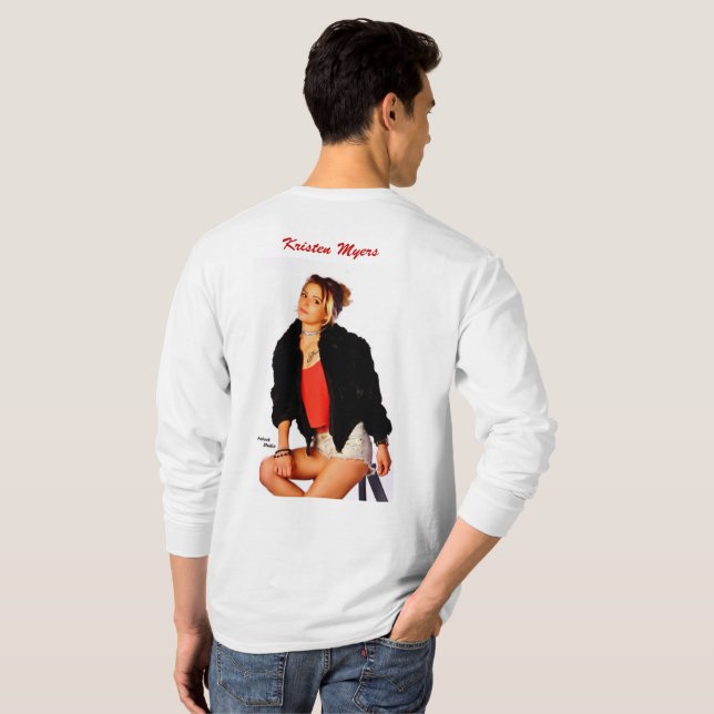 Camiseta de Kristen Myers (Reverso completo)