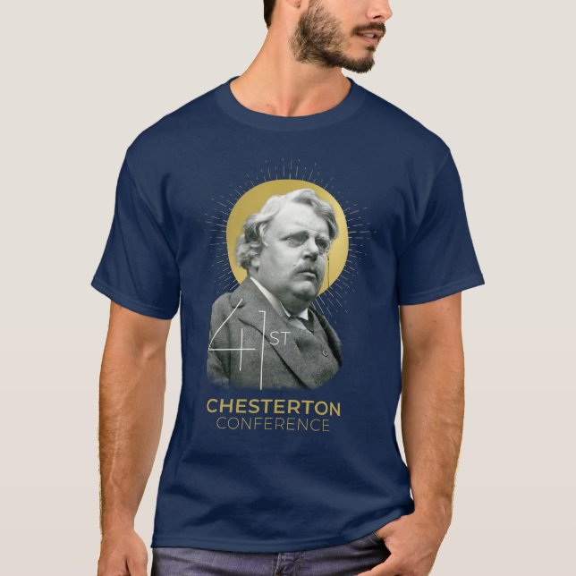 Camiseta de la 41ª Conferencia de Chesterton (Anverso)