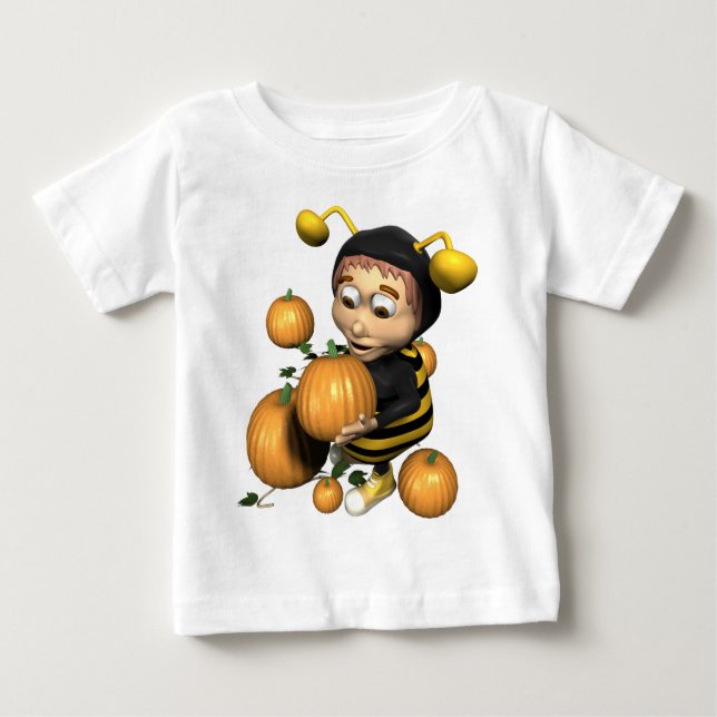 Camiseta de la abeja de la calabaza (Anverso)