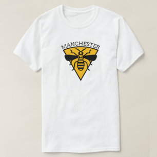 camiseta de la abeja de Manchester