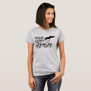 Camiseta de la abuela de Derby del rodillo