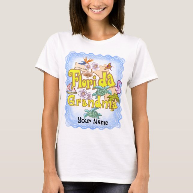 Camiseta de la abuela de Florida (Anverso)