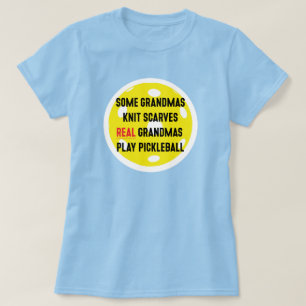 Camiseta de la abuela de las pelotas