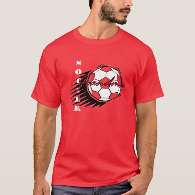 Camiseta de la abuela del fútbol (Anverso)