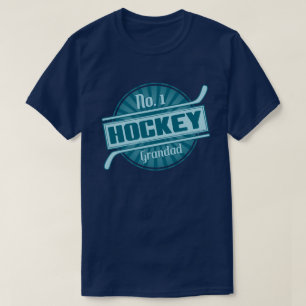 Camiseta de la abuela del hockey con nombre y núme